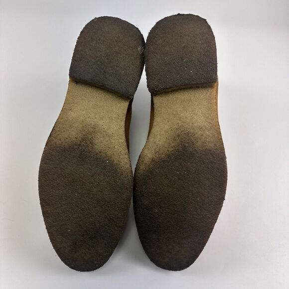 New Republic Chelsea Boot Tan Suede PullOn Ankle Crepe Sole Brown Classic Men 10 - Picture 10 of 13